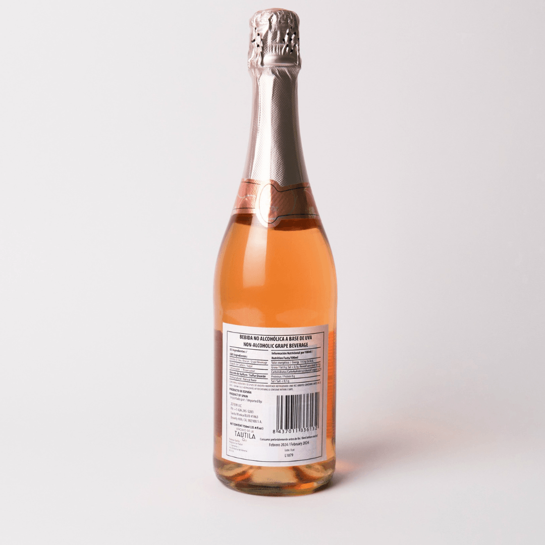 La Tautila - Espumoso Rosado (0.0%) - Halal Wine Cellar