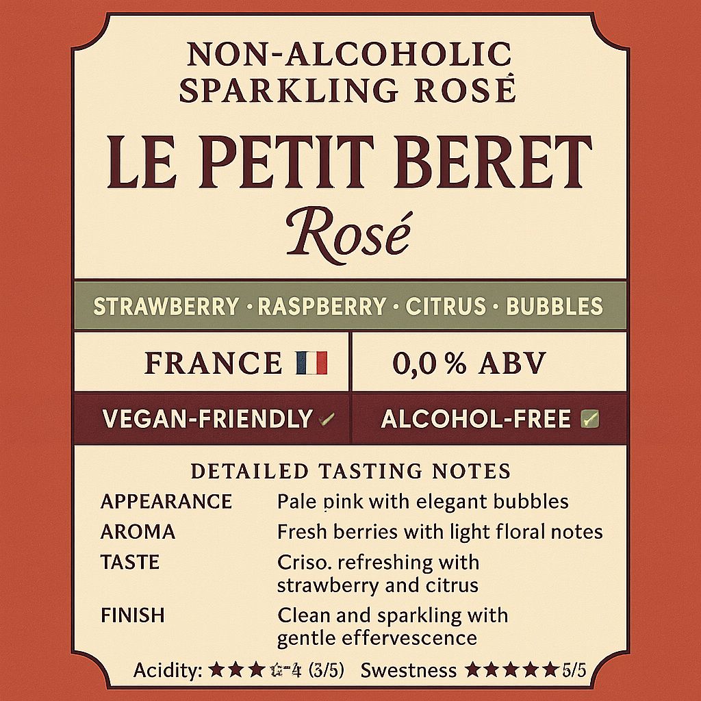 Le Petit Beret - Sparkling Rose (0.0%)
