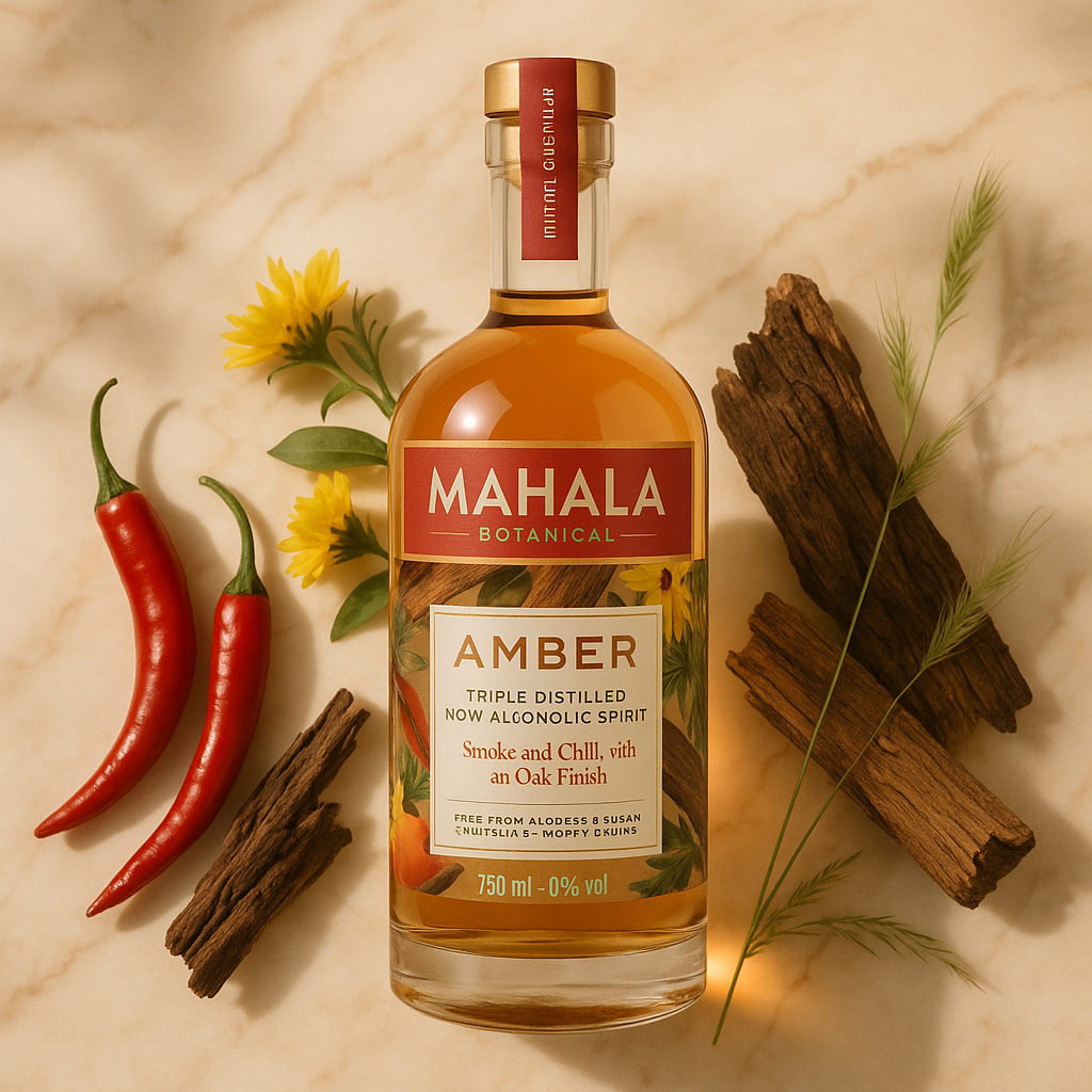 Mahala Botanical Amber - Whiskey Alternative, 750ml