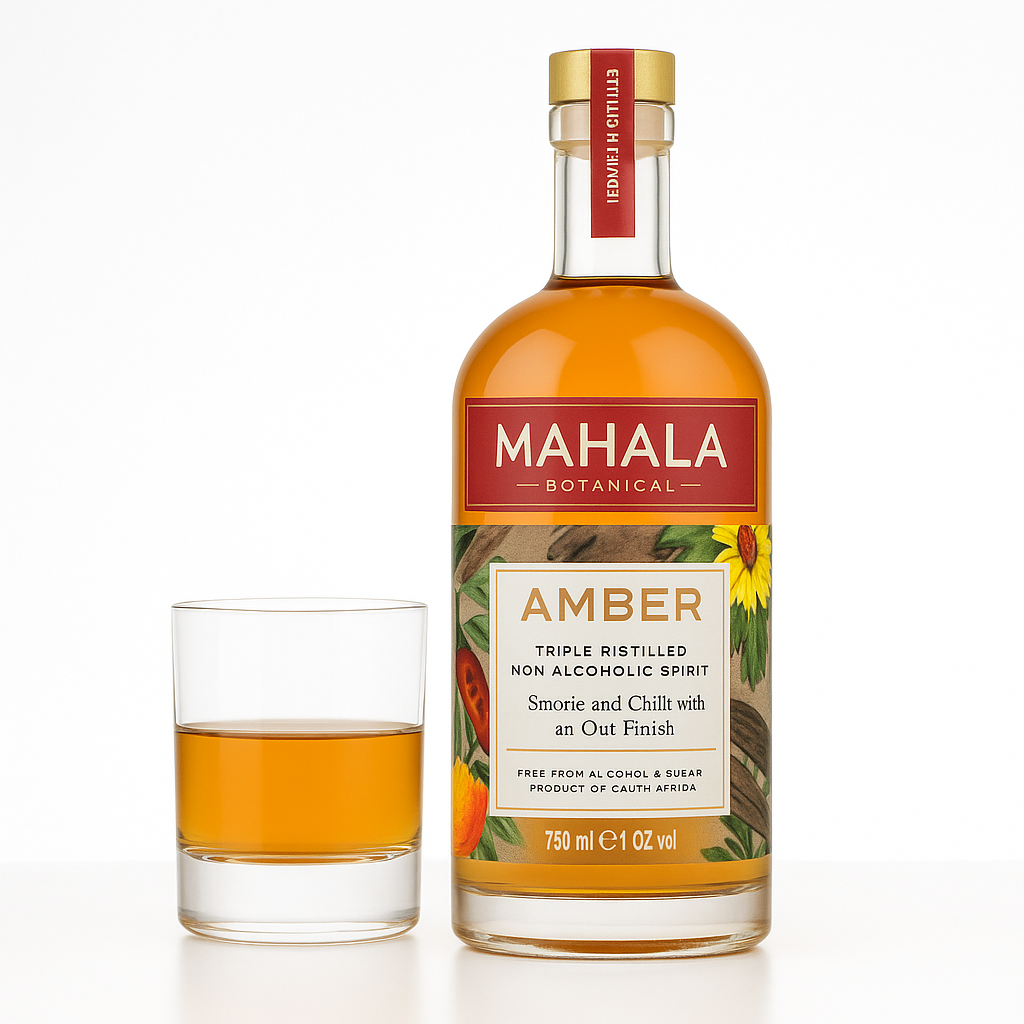 Mahala Botanical Amber - Whiskey Alternative, 750ml