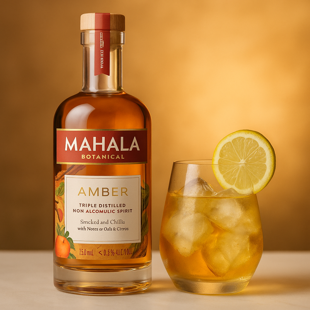Mahala Botanical Amber - Whiskey Alternative, 750ml