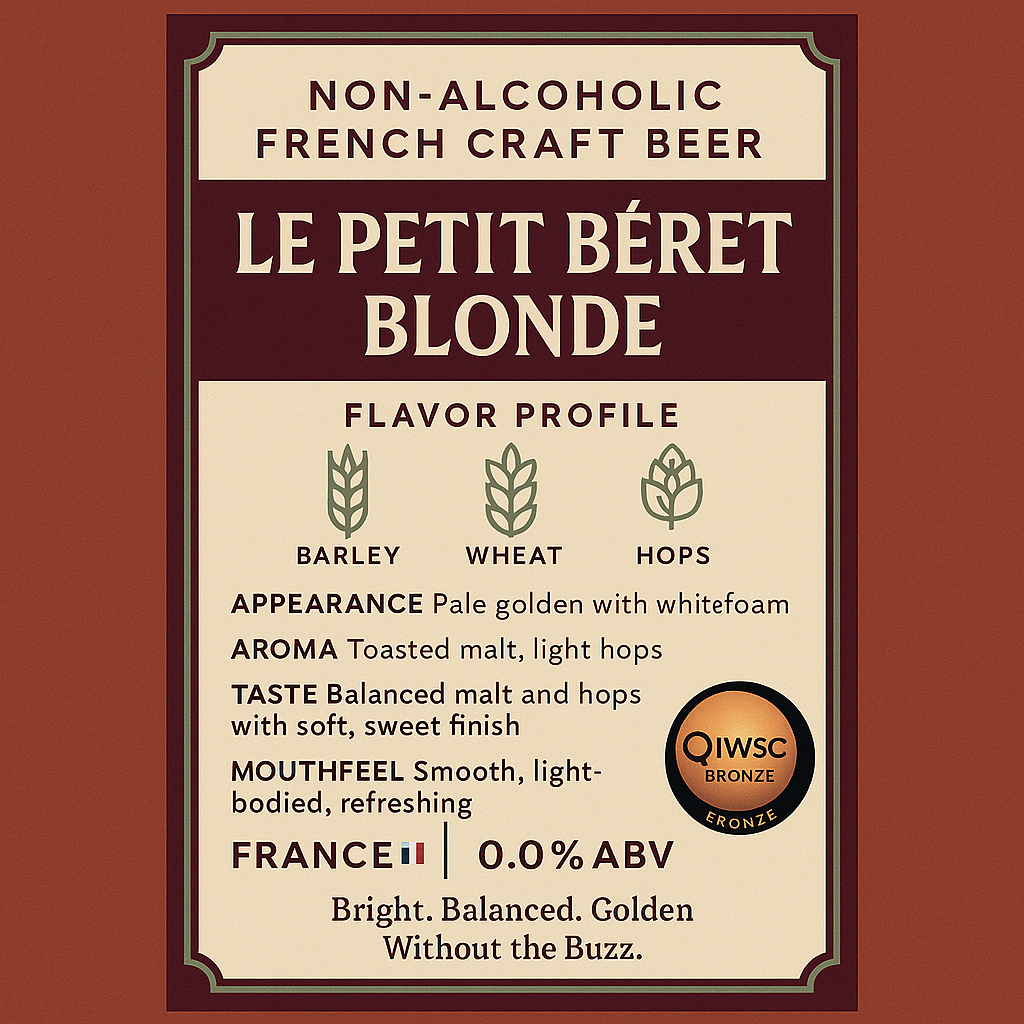 Le Petit Beret - Blonde Non-Alcoholic Craft Beer