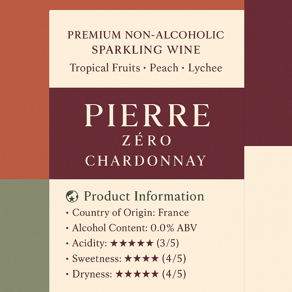 Pierre Zero - Chardonnay Sparkling (0.0%)