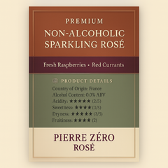 Pierre Zero - Rosé  Sparkling (0.0%)