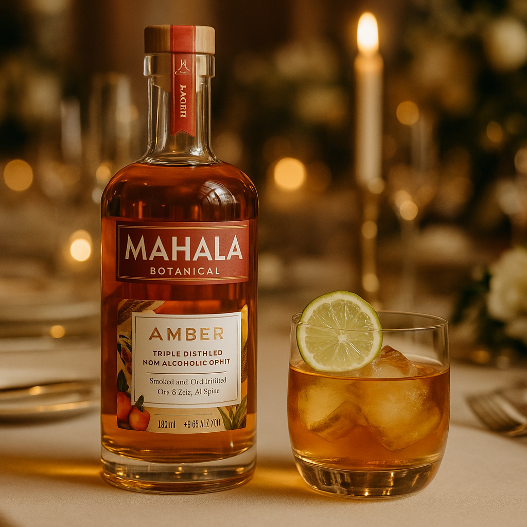 Mahala Botanical Amber - Whiskey Alternative, 750ml