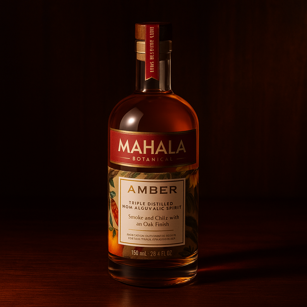 Mahala Botanical Amber - Whiskey Alternative, 750ml