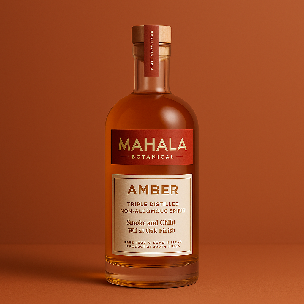 Mahala Botanical Amber - Whiskey Alternative, 750ml