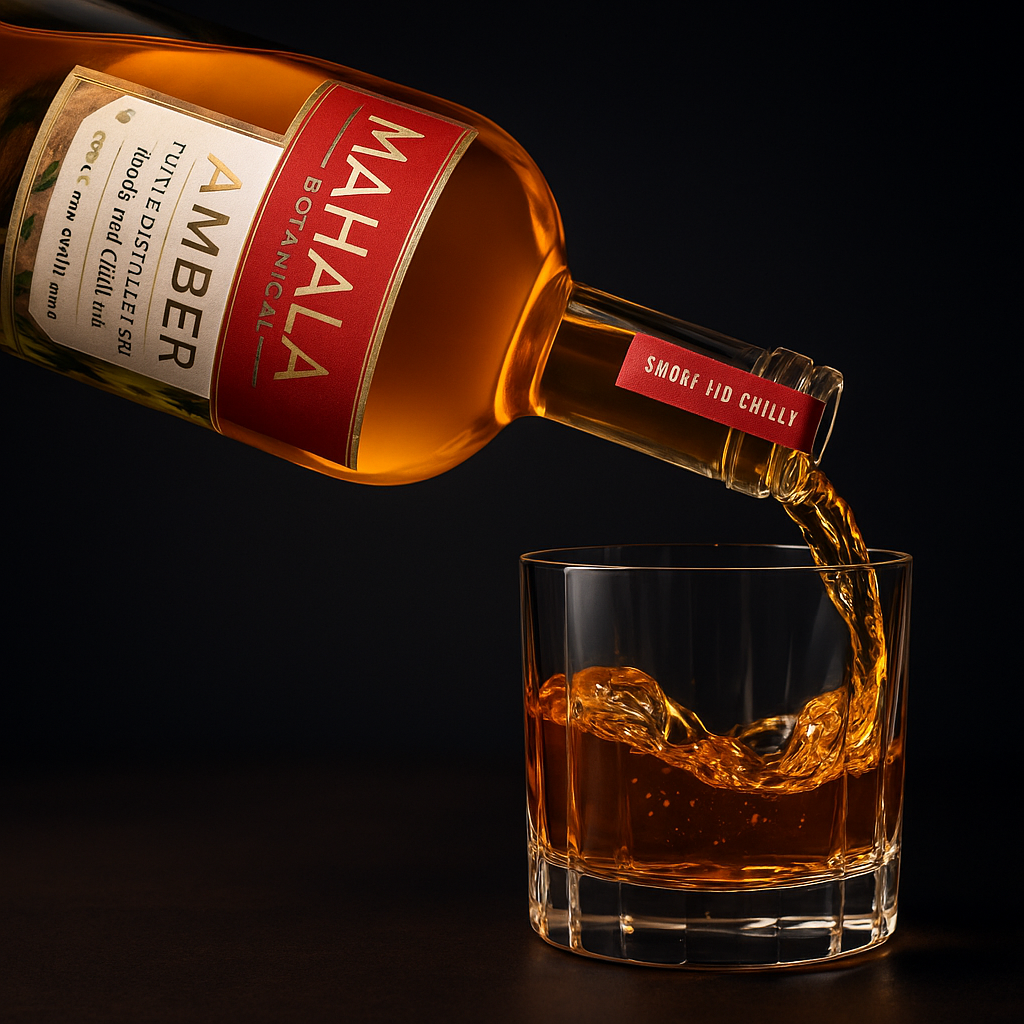 Mahala Botanical Amber - Whiskey Alternative, 750ml
