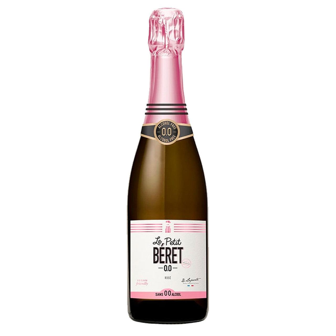 Le Petit Beret - Sparkling Rose (0.0%) - Halal Wine Cellar