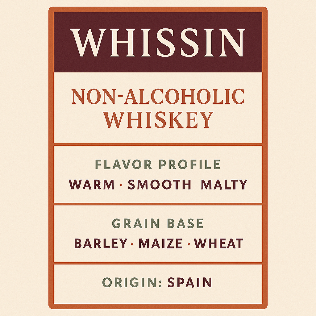 Espadafor Whissin Non-Alcoholic Whiskey