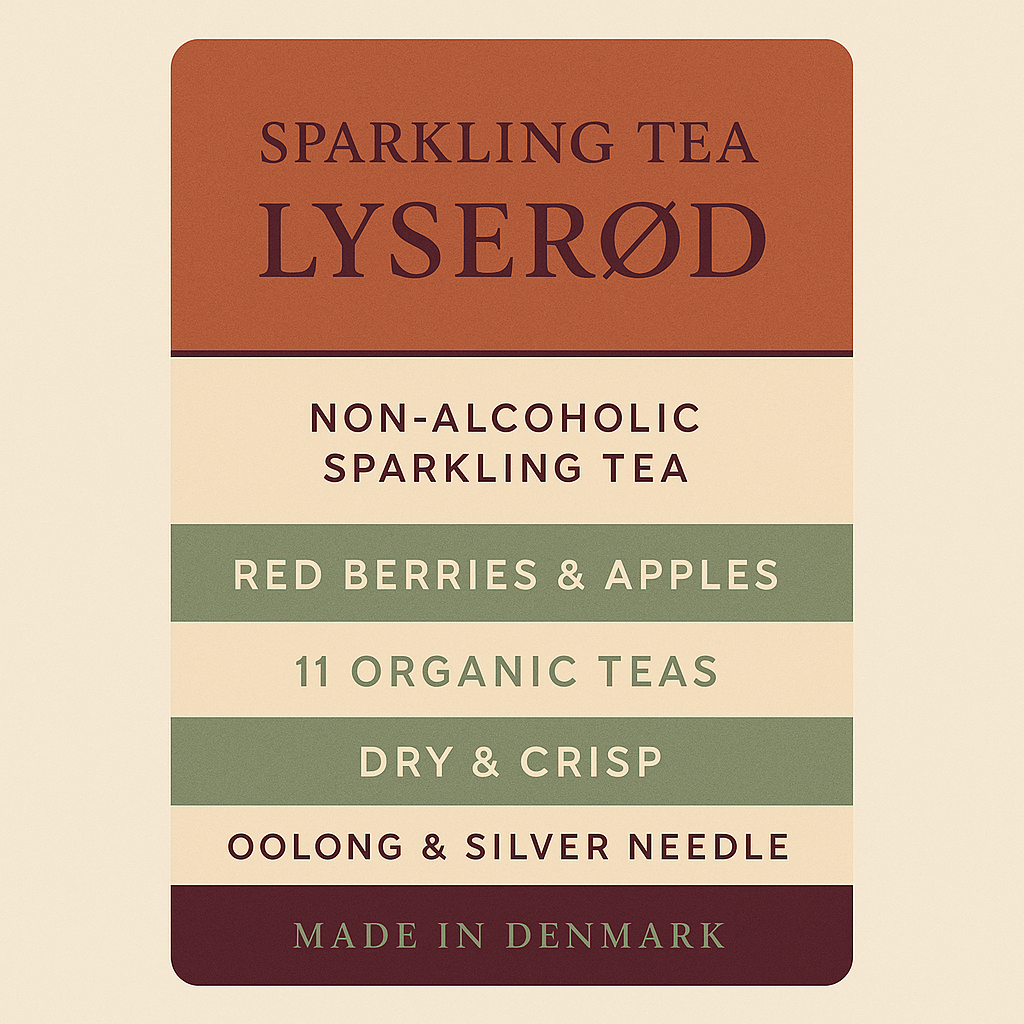 Copenhagen Sparkling Tea Lyserod