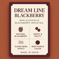 Dream Line Mocktails: Blackberry (0.0%)