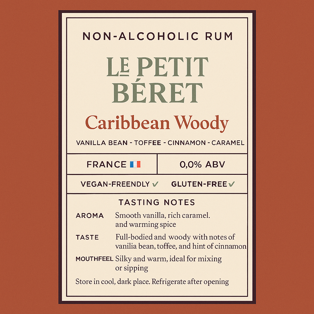 Le Petit Beret - Caribbean Woody Non-Alcoholic Rum