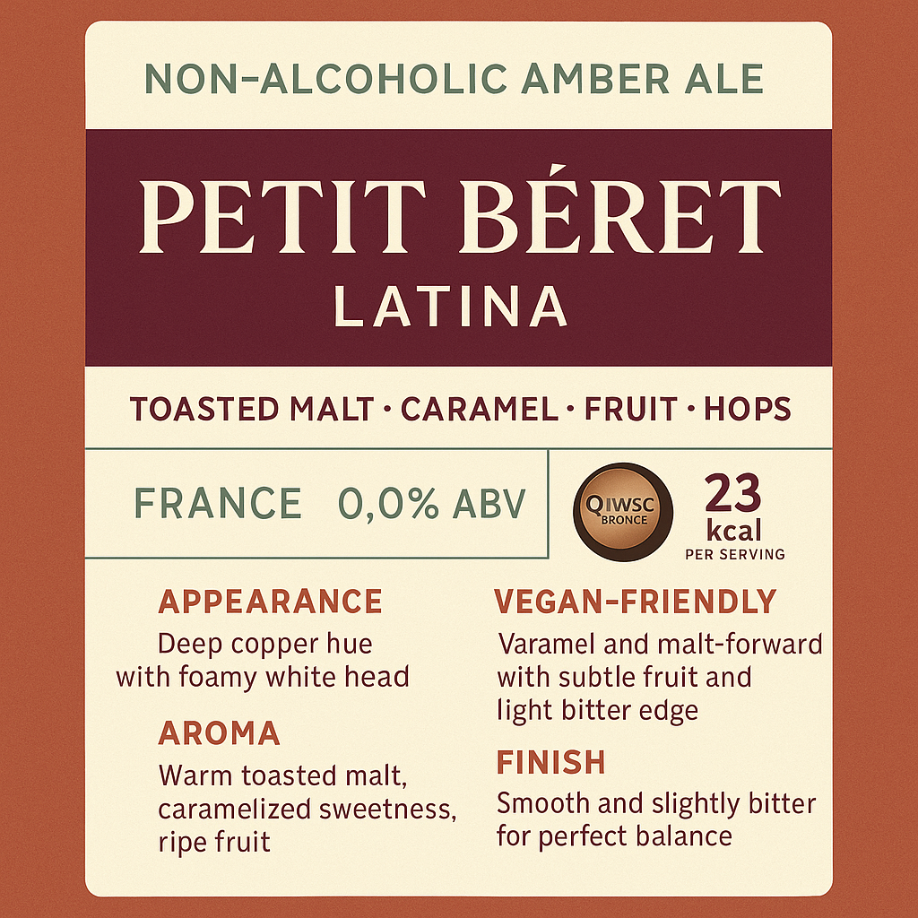 Le Petit Beret - Latina Non-Alcoholic Craft Beer