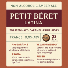 Le Petit Beret - Latina Non-Alcoholic Craft Beer