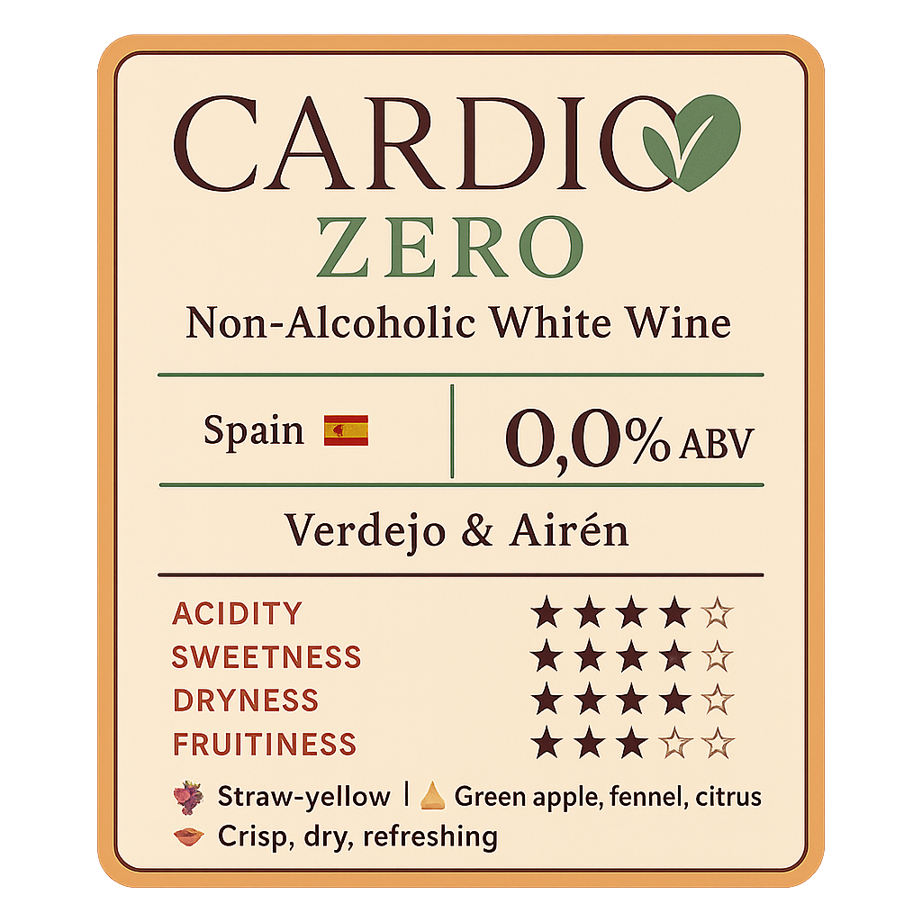Elivo - Cardio Zero White (0.0%)