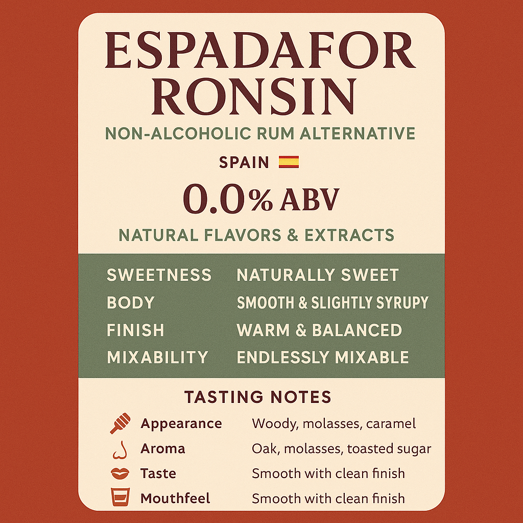 Espadafor Ronsin Non-Alcoholic Rum