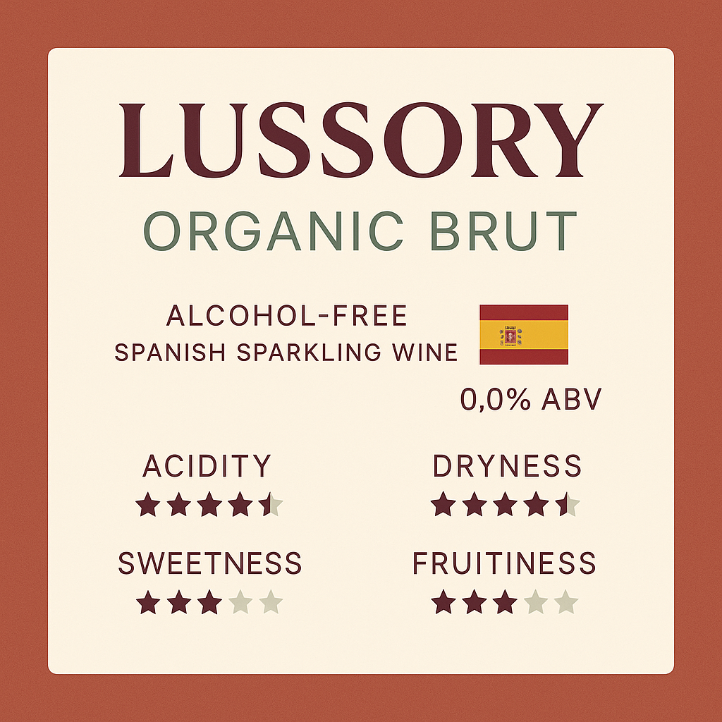 Lussory - Organic Brut Sparkling (0.0%)
