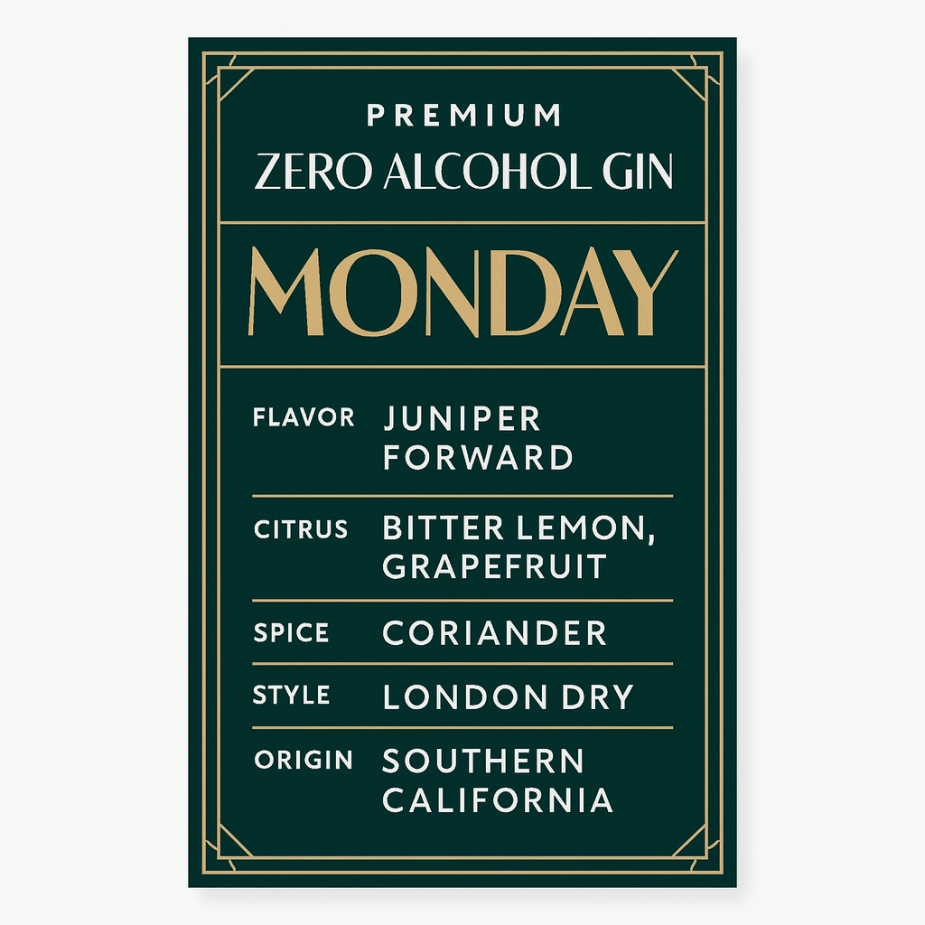 Monday - Gin (750ml) (0.0%)