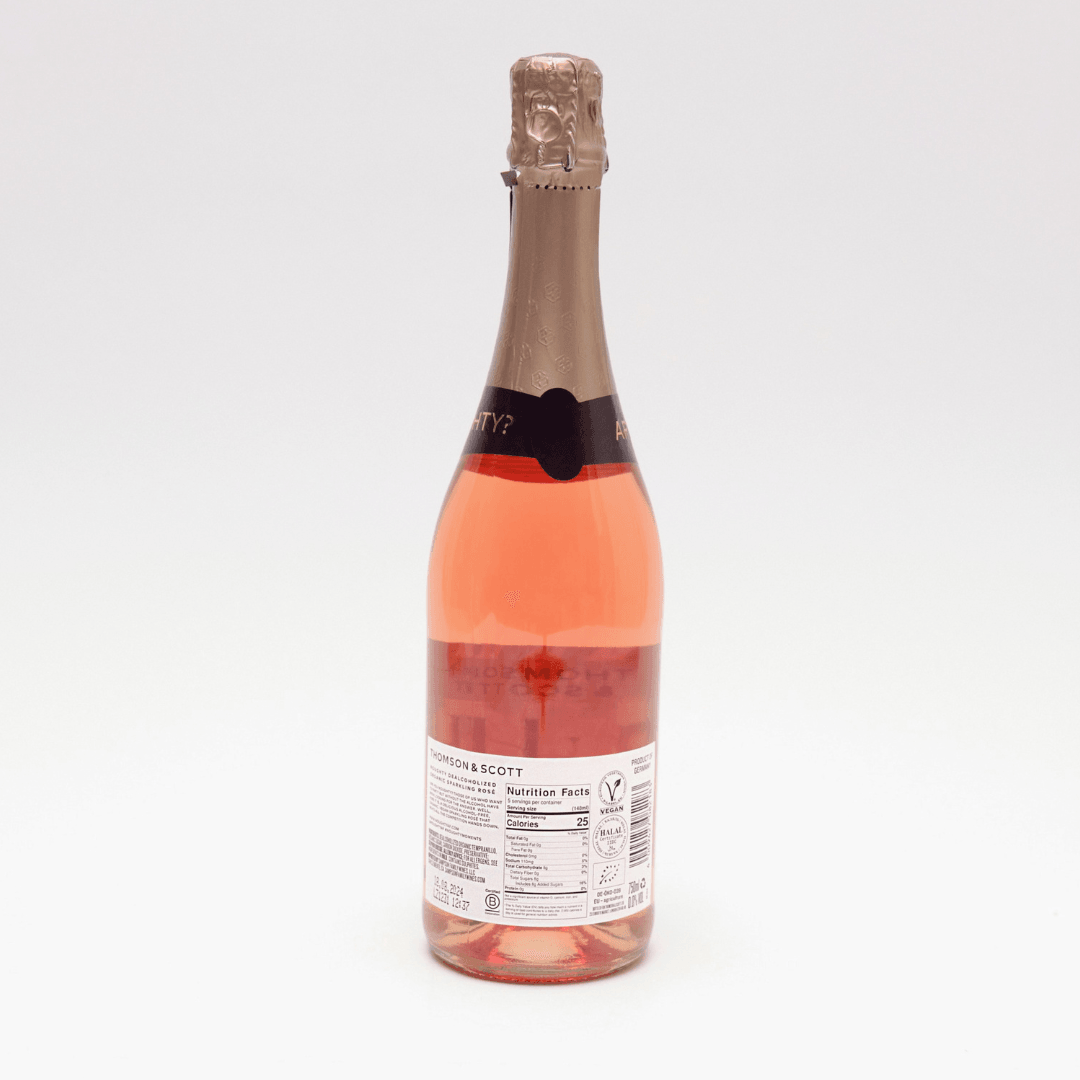 Noughty - Organic Sparkling Rose (0.0%) - Halal Wine Cellar