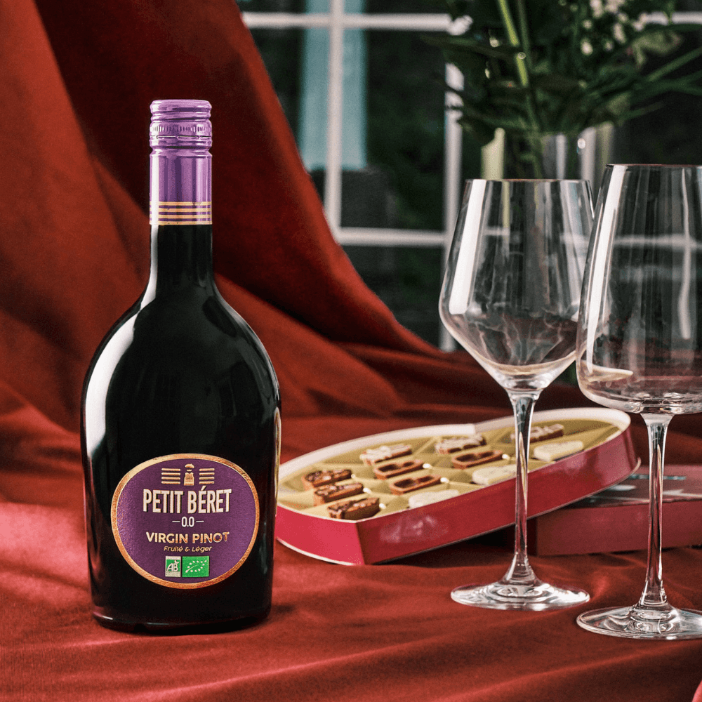 Pinot Noir - Domaine Le Petit Beret - 0° - Rouge - Sans Alcool