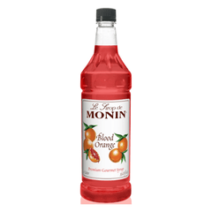 MONIN Blood Orange Syrup (1L) - Halal Wine Cellar