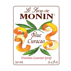 MONIN Blue Curacao Syrup (750 ml) - Halal Wine Cellar