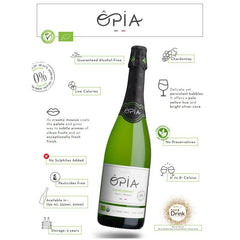 Opia - Chardonnay Sparkling (0.0%) - Halal Wine Cellar