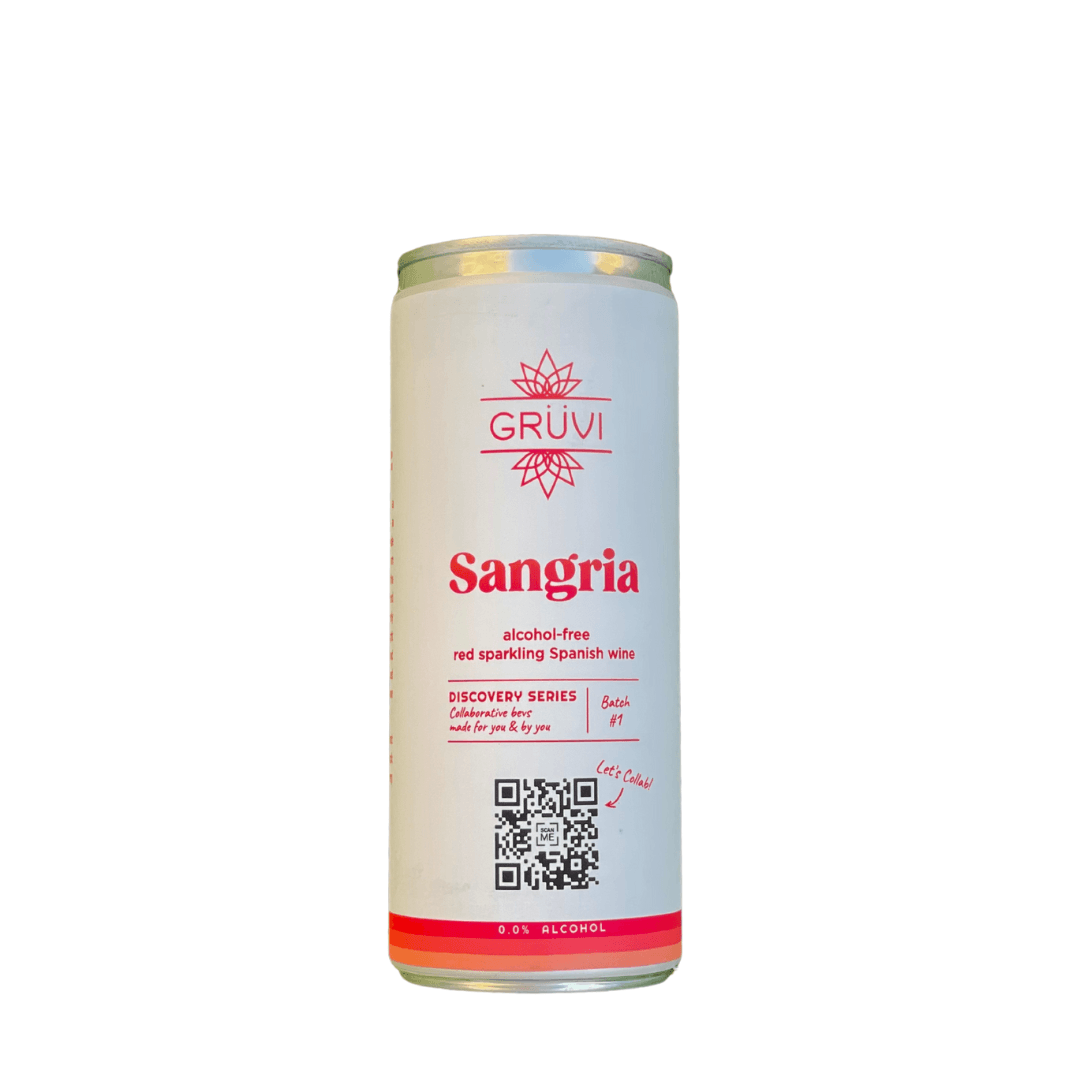 GRUVI - Red Wine Sangria Cans (2 Pack) - Halal Wine Cellar